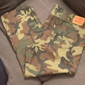 Levi's Big Tall 541 Athletic Fit Jeans Men's Jeans Phalarope Camo